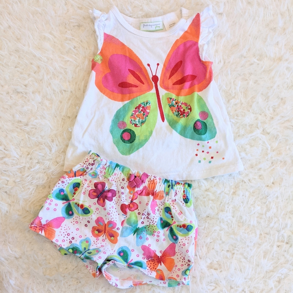 First Impressions 3-6mo. 2-piece outfit